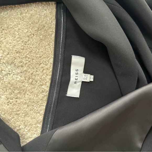 Reiss Elegant Black Halter Jumpsuit - Picture 6 of 6